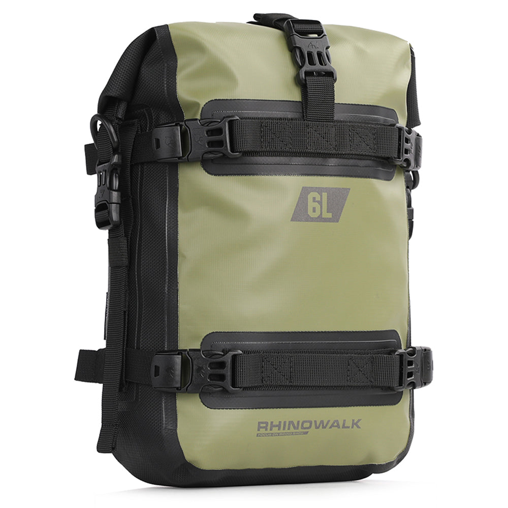 RHINOWALK MT2206 6L Waterproof Motorcycle Side Storage Bag Motorbike Side Bumper Bag RHINOWALK MT2206 6L Waterproof Motorcycle Side Storage Bag Motorbike Side Bumper Bag